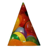 バルーンカラフルパーティーデザイン パーティーハット (右)