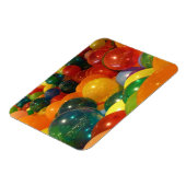 バルーンカラフルパーティーデザイン マグネット (左側)