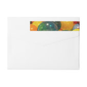 バルーンカラフルパーティーデザイン ラップアラウンドラベル (裏面)