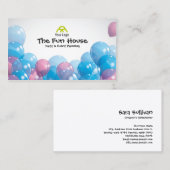 バルーンカラフルパーティープランナー名刺 名刺 (正面/裏面)