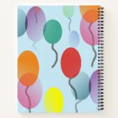 バルーンカラフルパーティープランナー ノートブック (裏面)