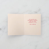 バルーンカラフル子供の誕生日写真ありがとう カード (内部)