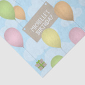 バルーンカラフル誕生日パターンティッシュペーパー 薄葉紙 (詳細)