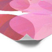 バルーンカラフル誕生日 ポスター (角)