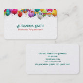 バルーンキッズパーティー 名刺 (正面/裏面)