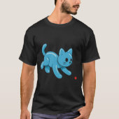 バルーンキャットVSレーザードット Tシャツ (正面)