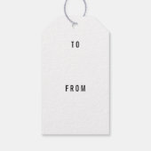 バルーンギフトラベル- Mint ギフトタグ (裏面)