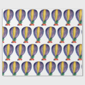 バルーンクリスマスツリー ラッピングペーパー (フラット)