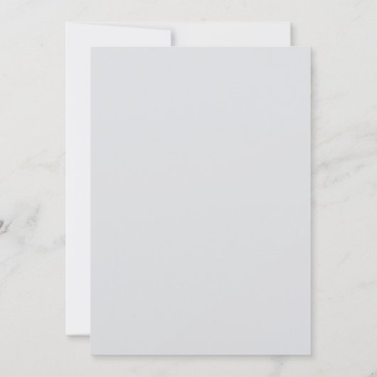 バルーングレーポップ・アートのの赤ちゃんシャワー準備ができて 招待状 (裏面)