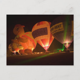 バルーングロー–1 ポストカード