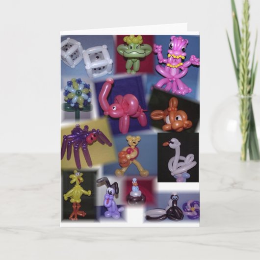 バルーンコラージュカード カード (正面)