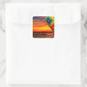 バルーンサンセット スクエアシール (バッグ)