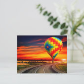 バルーンサンセット ポストカード (スタンド正面)