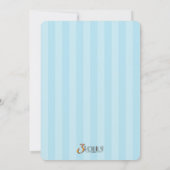 バルーンスカイバースデーパーティ招待状 招待状 (裏面)