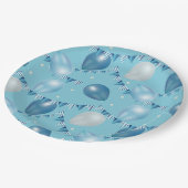 バルーンスター&ガーランドパーティープレート ペーパープレート (アングル)