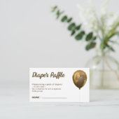 バルーンスパークルブロンズパーティーグリッツオムツラッフルズ エンクロージャーカード (スタンド正面)