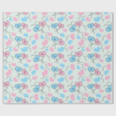 バルーンズ 結婚式 記念日 パーティー ギフト シームレス ラッピングペーパー (フラット)