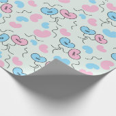 バルーンズ 結婚式 記念日 パーティー ギフト シームレス ラッピングペーパー (角)