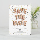 バルーンタイプ |日付カードの保存 セーブザデート (スタンド正面)