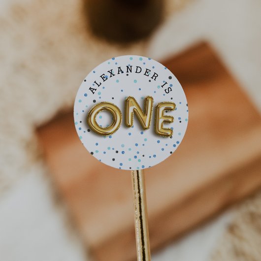 バルーンタイプ |最初の誕生日パーティー ラウンドシール