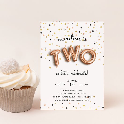 バルーンタイプ |誕生日パーティーの招待 招待状