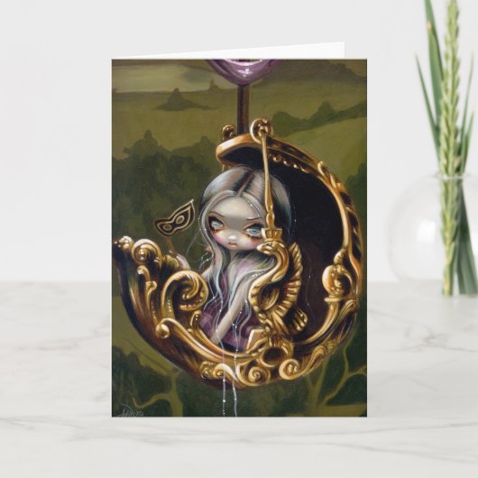 「バルーンチャリオット」グリーティングカード カード (正面)