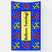 バルーンツイスト！バナー 横断幕 (縦)