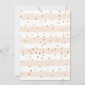 バルーンツインボーイガールベビーシャワー招待状 招待状 (裏面)