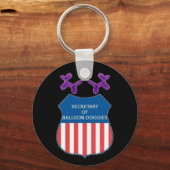 バルーンドギー長官 キーホルダー (正面)