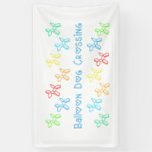 バルーンドクロッシングバナー 横断幕 (縦)