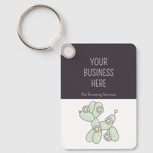 バルーンドッグのマーチ キーホルダー (正面)