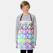 バルーンドッグエプロン エプロン (着用した状態)