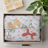 バルーンドッグティッシュペーパー 薄葉紙 (ギフト)