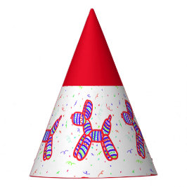 バルーンドッグパーティー紙パーティー帽子 パーティーハット