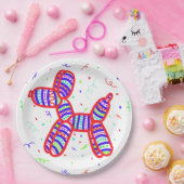 バルーンドッグパーティー紙プレート ペーパープレート (パーティー)