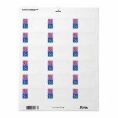 バルーンドッグ住所 シール (フルシート)