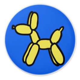 バルーンドッグ陶製ノブ セラミックノブ