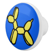 バルーンドッグ陶製ノブ セラミックノブ (右)