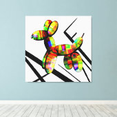 バルーンドッグ`24 キャンバスプリント (インサイチュ (ウッドフロア))