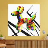 バルーンドッグ`24 キャンバスプリント (インサイチュ (リビング))