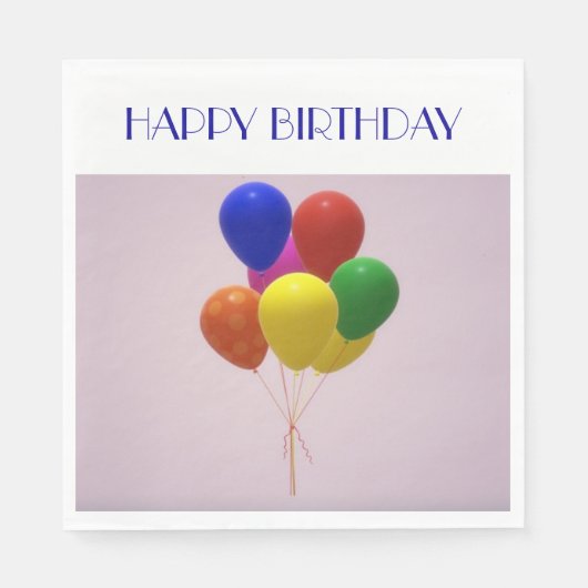 バルーンナプキン スタンダードランチョンナプキン (正面)