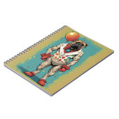 バルーンノート付きブルマスティフ ノートブック (左側)