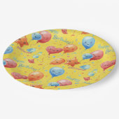 バルーンハッピーバースデー、Natasha Us ペーパープレート (アングル)