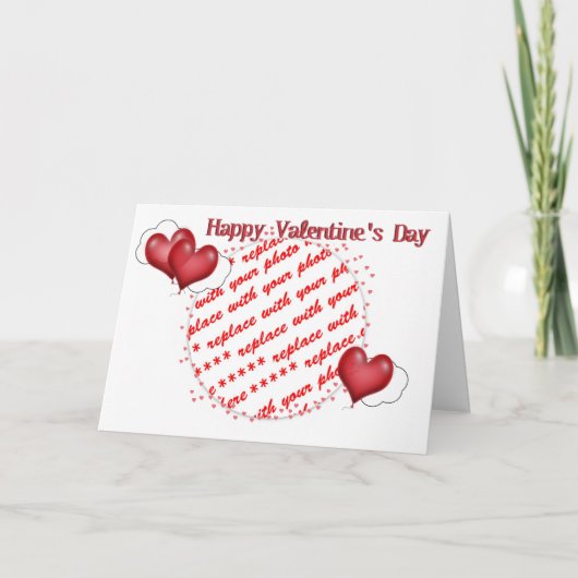 バルーンハートバレンタイン – もうすぐ一緒になる シーズンカード (正面)