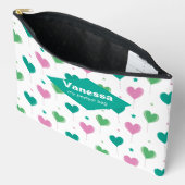 バルーンハート。 アクセサリーポーチ (見開き)