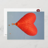 バルーンハート ポストカード (正面/裏面)