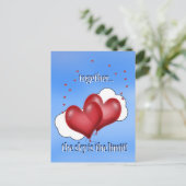 バルーンハート(小ハート) ポストカード (スタンド正面)