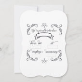 バルーンバスケット誕生の発表のベビー (裏面)