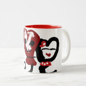 バルーンバレンタイン ツートーンマグカップ (正面右)