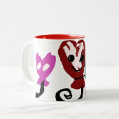 バルーンバレンタイン ツートーンマグカップ (正面左)
